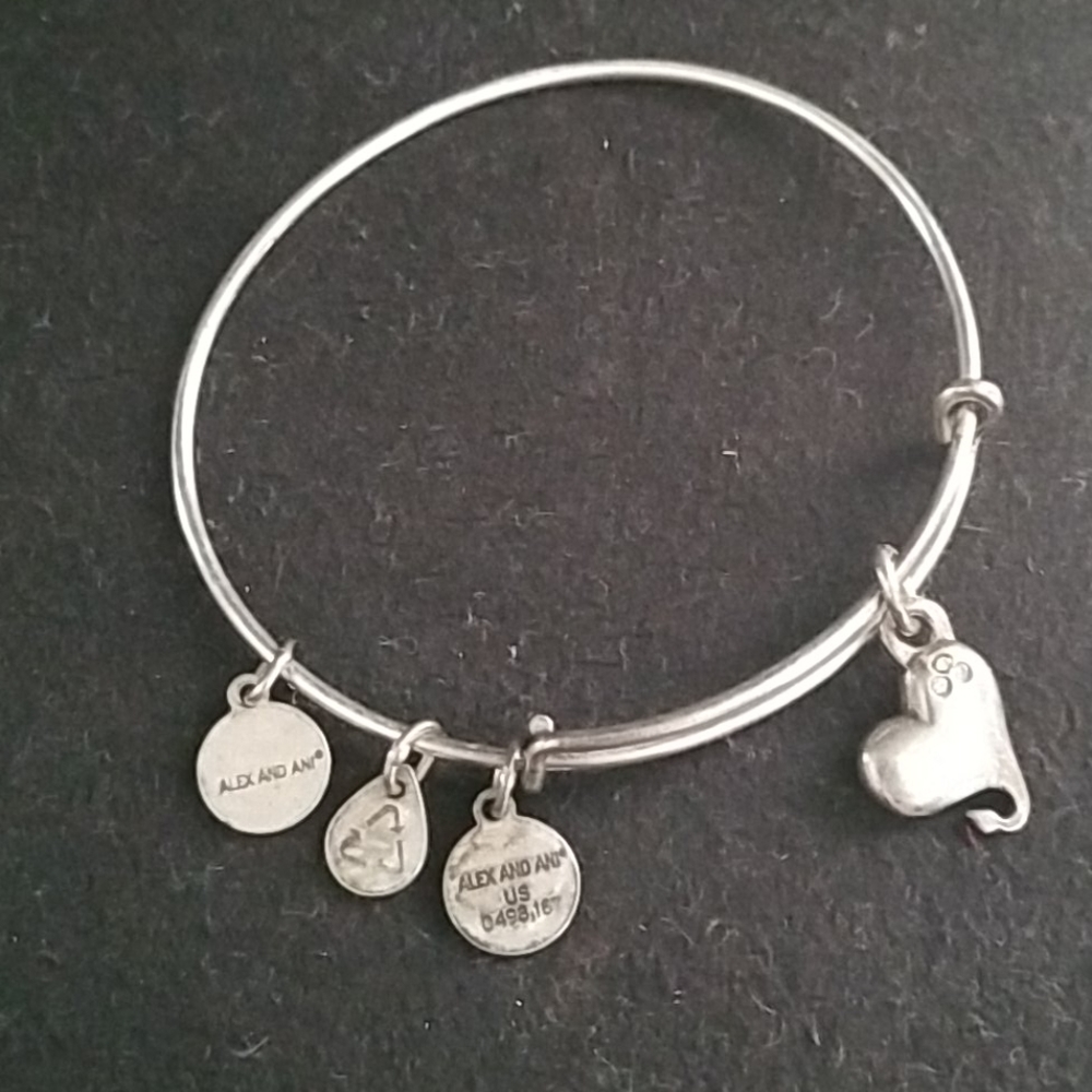Genuine Alex and Ani bracelet_Heart
